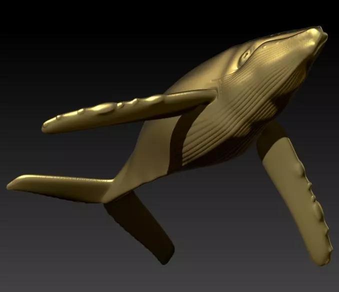 Humpback Whale Pendant