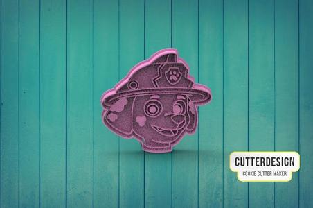 Marshall Paw Patrol Cookie Cutter
