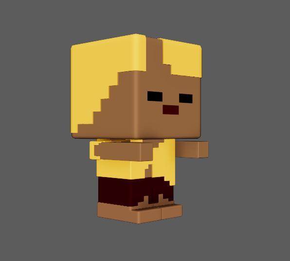Minecraft Husk Minifigure