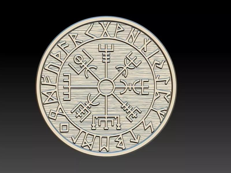 Vegvisir Viking Compass