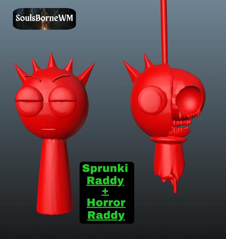 Sprunki: Raddy + Horror Raddy