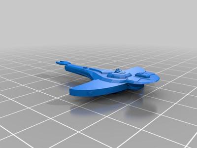 Star Trek Cardassian Galor variant ship
