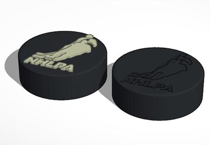 NHLPA Classic NHL Hockey Puck Logo