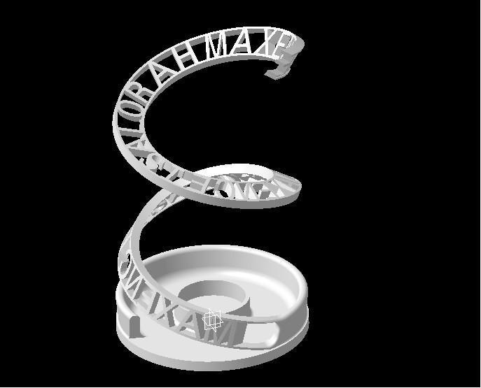 PERSONALIZABLE PENCIL: Maxence isa lorah