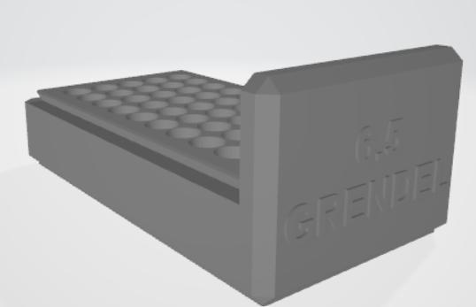 6.5 Grendel ammo storage box