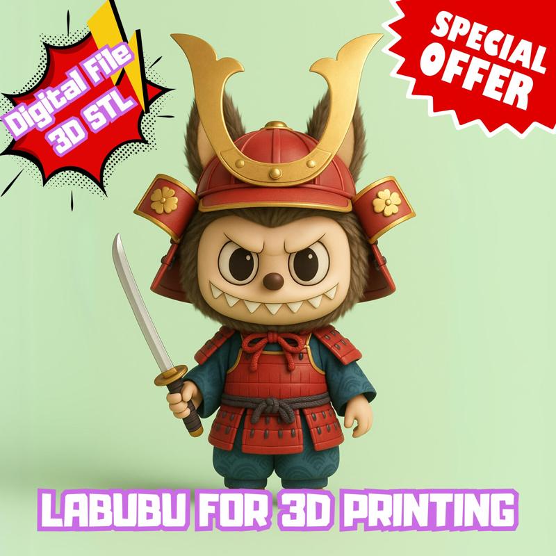 Labubu Samurai