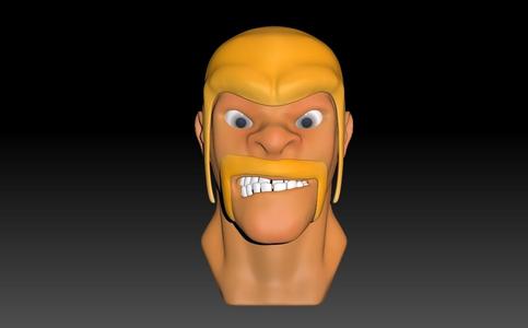 Barbarian Warrior Bust - 3D Printable Model | STL for Miniatures & Collectibles
