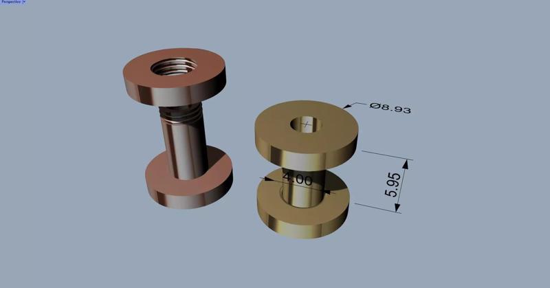 Expansor 4 mm - Ear stretching - Ear gauging -Expander