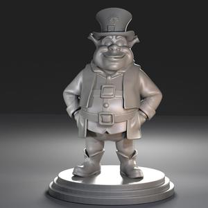 Saint Patrick’s Day Special: Shrek 3D Printable Figurine (STL File)