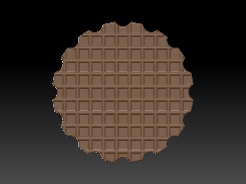 Square waffle, BATH BOMB MOLD BLANK FOR VACUUM FORMING