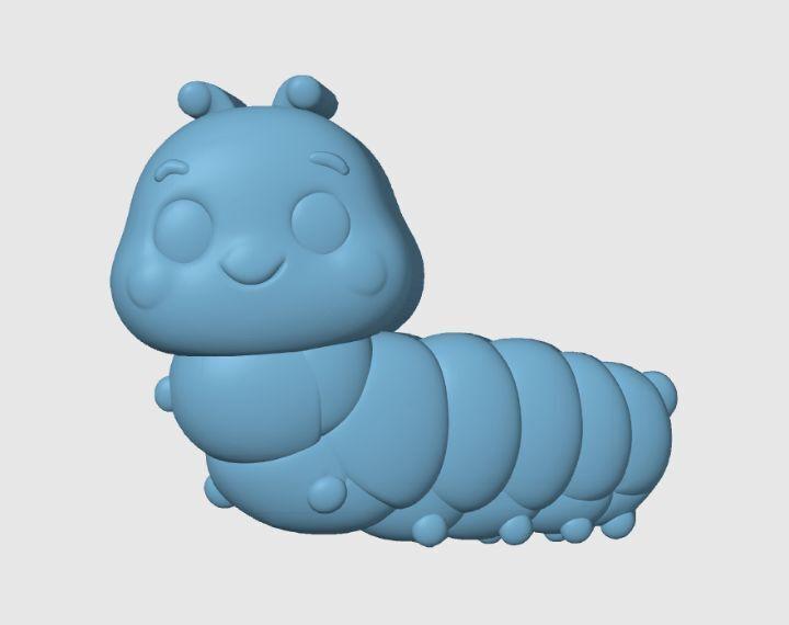 Cute Caterpilla, BATH BOMB MOLD , Hybrid Mold
