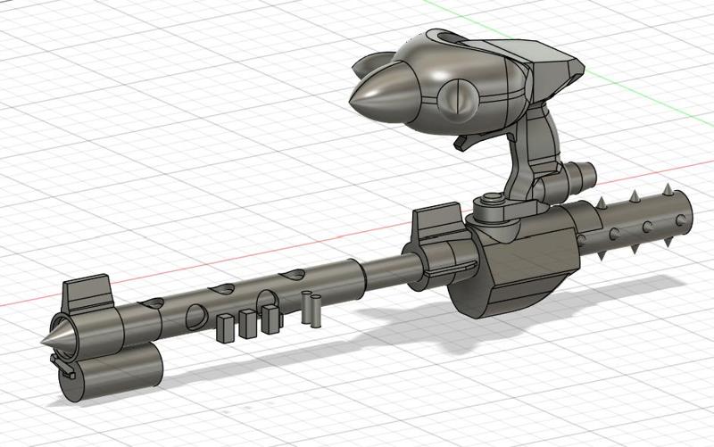 Zenless Zone Zero Burnice White Flamethrower Prop Cosplay