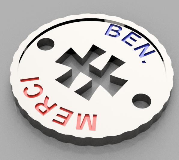 MERCI BEN piece. Hellfest 2022