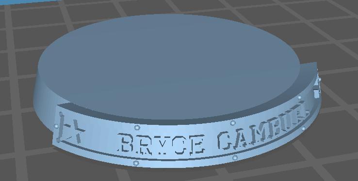 Bryce Cambuel Base for Blood Bowl