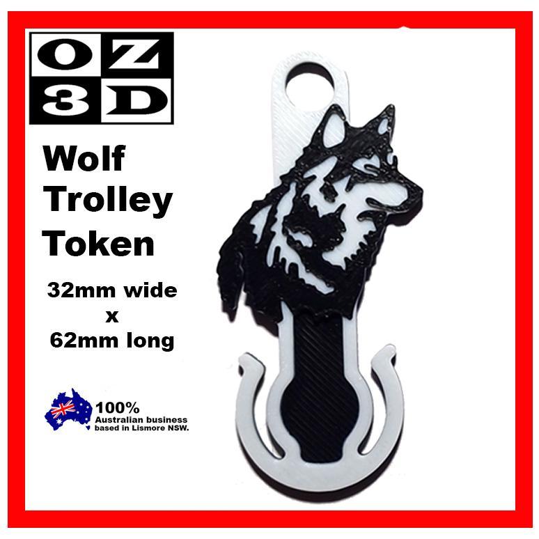 Wolf Shopping Trolley Token