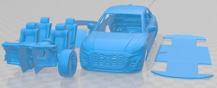 Audi SQ5 Sportback 2023 Printable Car