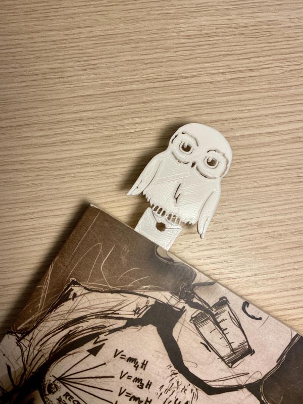 Hedwig bookmark book harry potter