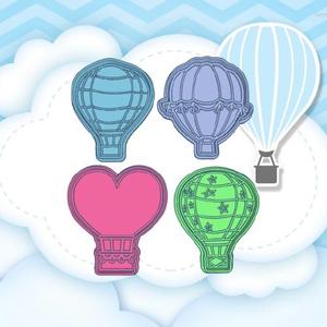 HOT AIR BALLOON KIT X4 COOKIE CUTTER PACK