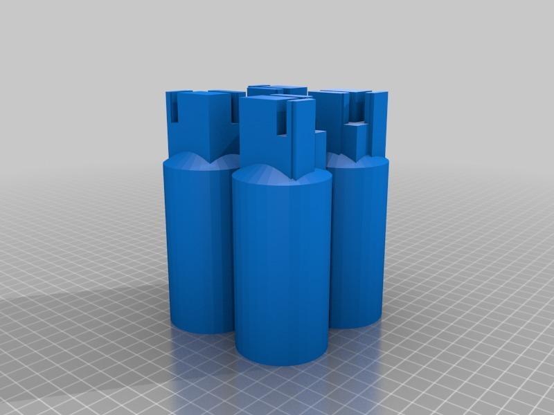 100mm tall round feet for CTC/MakerBot etc
