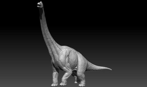 Brachiosaurus B Walking | Dinosaur