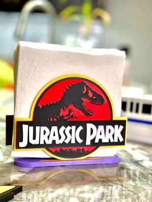 Jurassic Park Napkin Holder
