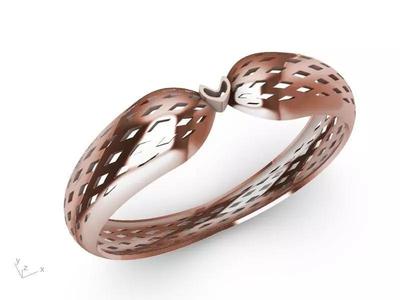 cute heart held together ring stl verified