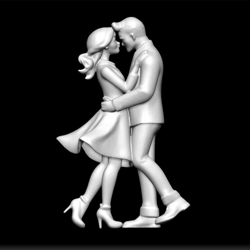 dances lovers statue decorative