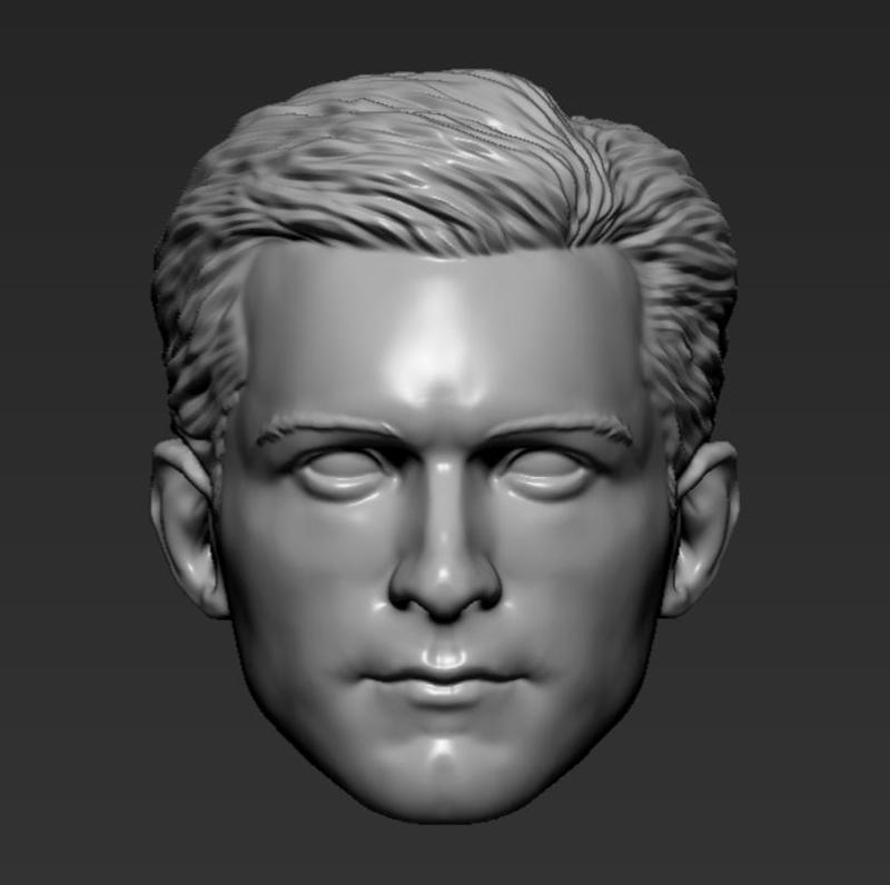 TOM HOLLAND NO WAY HOME 3D HEAD MARVEL LEGENDS/SHFIGUARTS/MAFEX