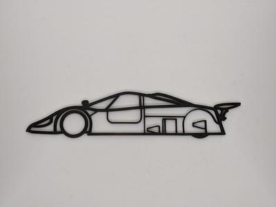 Wall Decoration Jaguar XJR-9 24h du mans