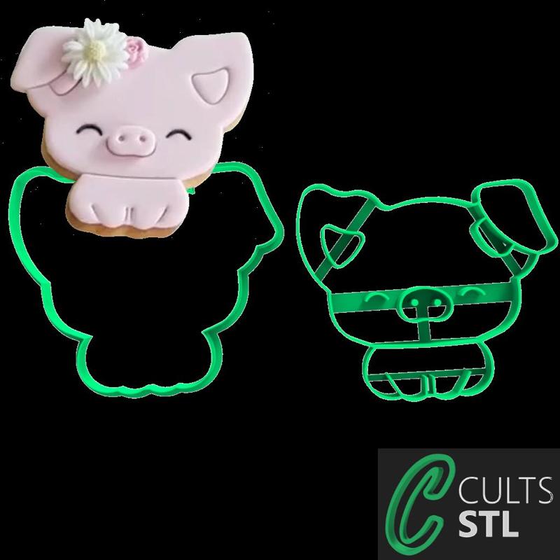 CORTADOR PORCO - FAZENDINHA - 7cm