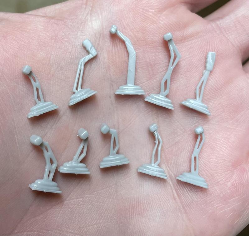 Assorted Hurst Style Gear Shifter 1-25 Scale Model Car Parts