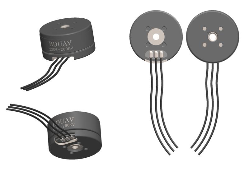 Germerse 80t drone motor gimbal bldc