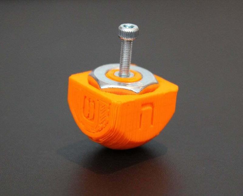 Dreidel with adjustable rotation time