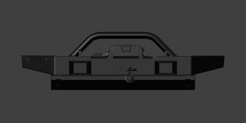 RC CAR BULL BAR BUMPER 041 1/10 3D PRINT STL