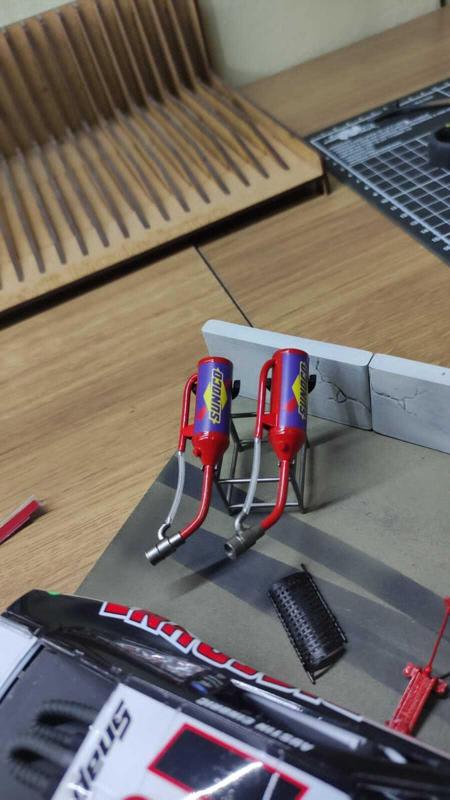 Sunoco Fuel Dump Cans – 1:24 Scale for NASCAR Next Gen Dioramas