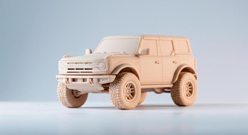 Ford Bronco Offroad 3D Model Car
