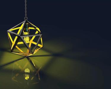 Icosahedron Lamp
