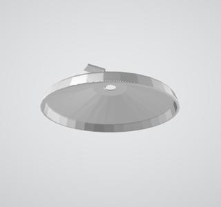 rust ceiling light