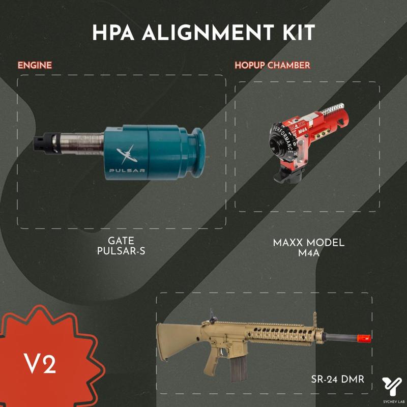 HPA DMR SR-25 MAXX - GATE PULSAR-S ALIGMENT CLIP - AIRSOFT 🔫