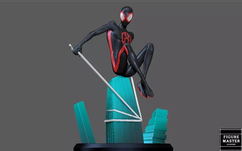 SPIDERMAN ACROSS THE SPIDERVERSE MILES MORALES 3D PRINT