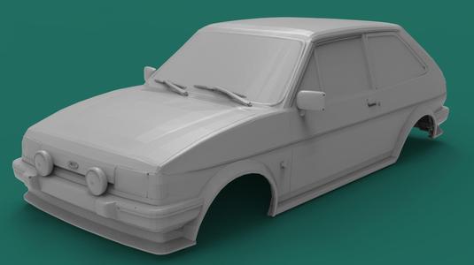 Ford Fiesta XR2 READY TO PRINT