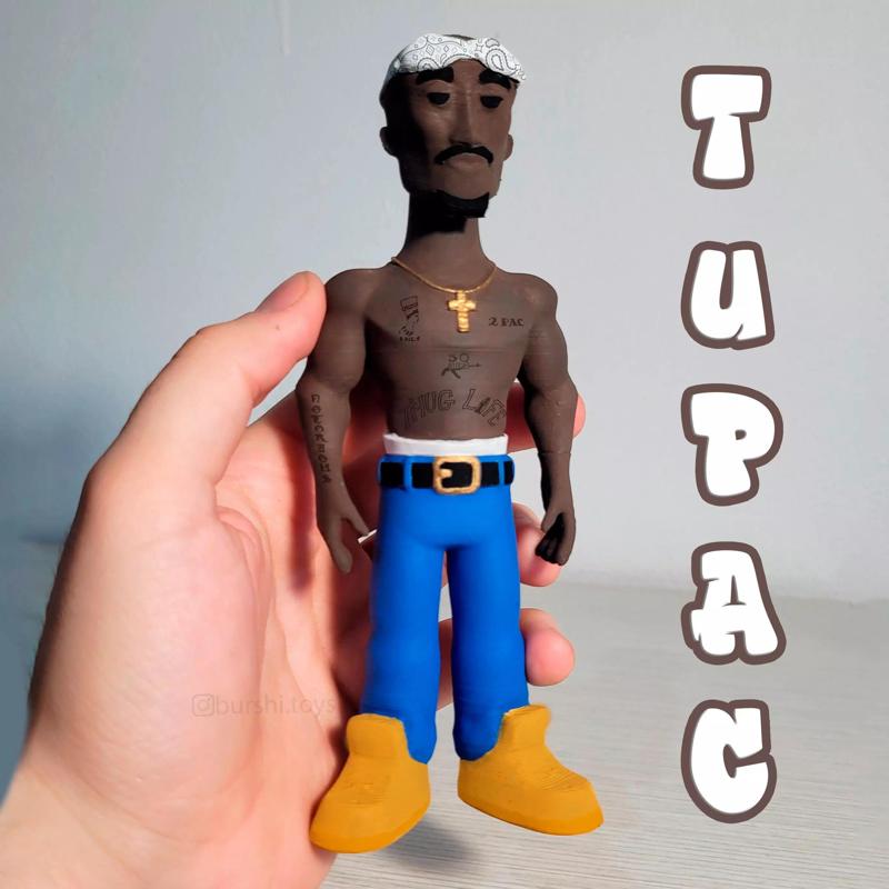 TUPAC SHAKUR VINYL TOY FUNKO GOLD - 2PAC