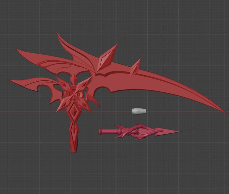 Arlecchino Weapon - Crimson Moon's Semblance