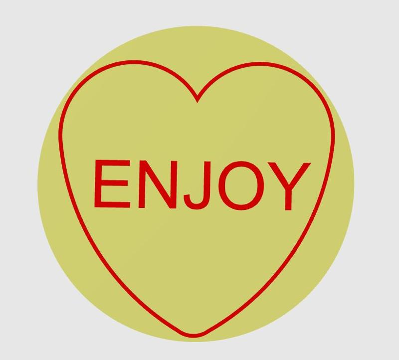 Love Heart Box "Enjoy"