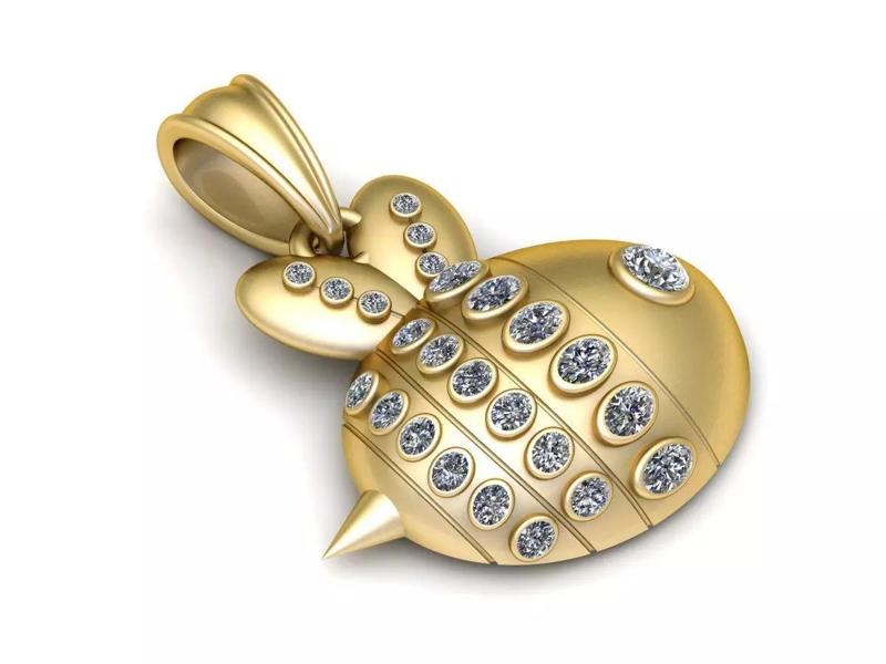 CARTOON PENDANT 3D PRINTABLE MODEL