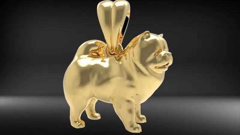 Chow Chow Pendant Necklace Charm Bracelet Jewelry