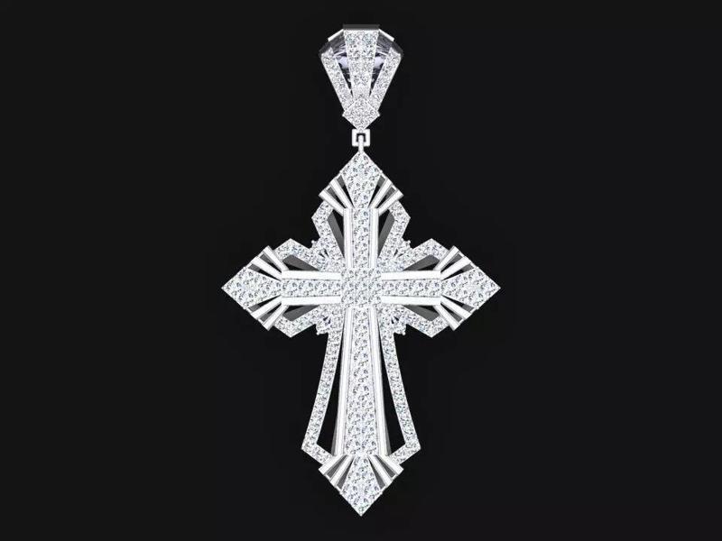 Cross pendant - Crucifix pendant - God pendant