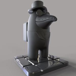 Among Us Black Death