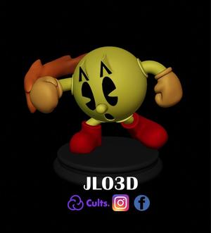 PAC MAN FIGURE ACTION FIGURE GAME