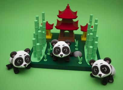 Panda Bamboo Forest